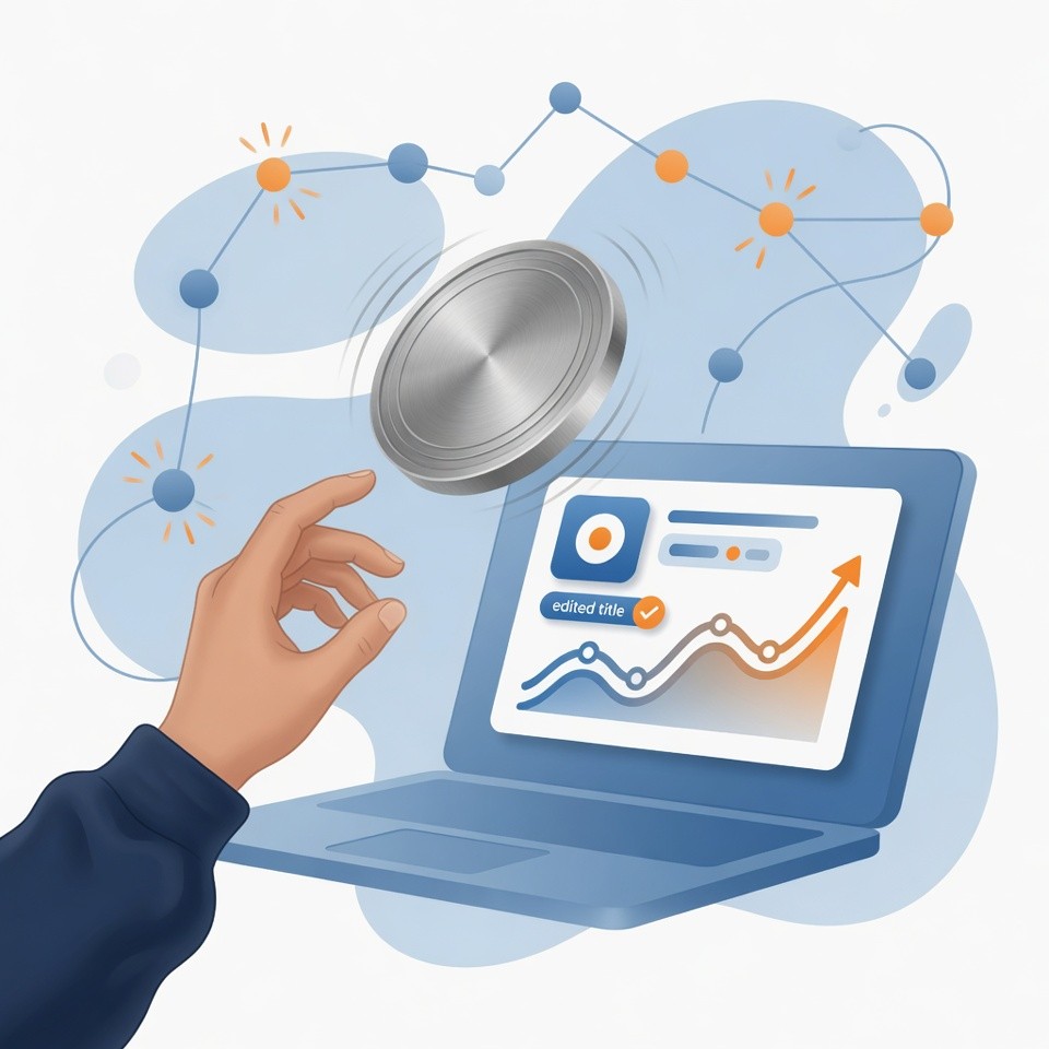 Dữ liệu thực tế: Chrome extension title changes tác động đến ranking như thế nào
