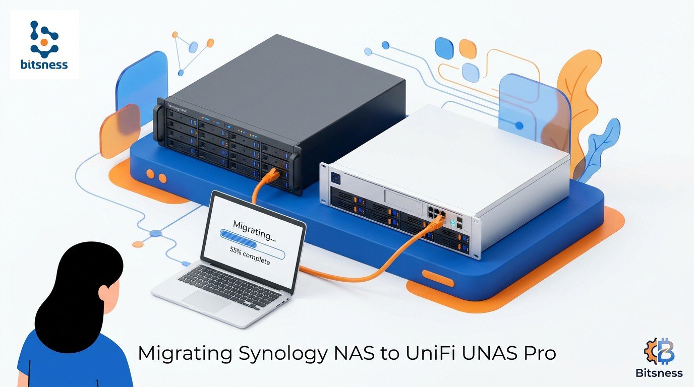 Migrating Synology NAS to UniFi UNAS Pro: 7 Bước An Toàn, Nhanh