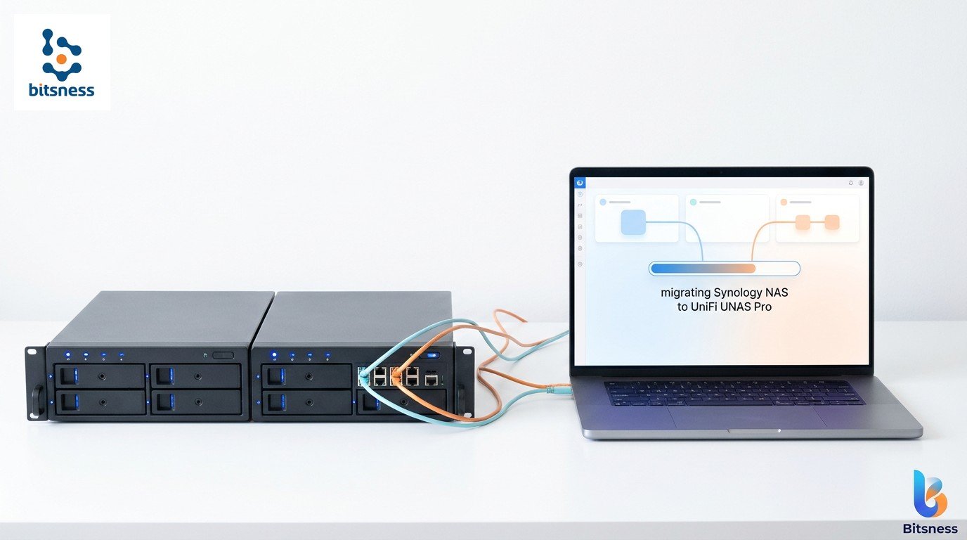 Chuyển Synology sang UniFi UNAS Pro: 6 Bước Chuẩn, Không Lỗi 665